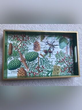 Michel Design Works pine cone tray